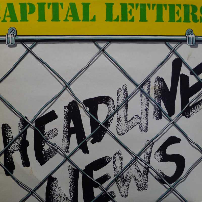     Capital Letters, Headline News, LP 1979 UK, Greensleeves Records, płyta winylowa