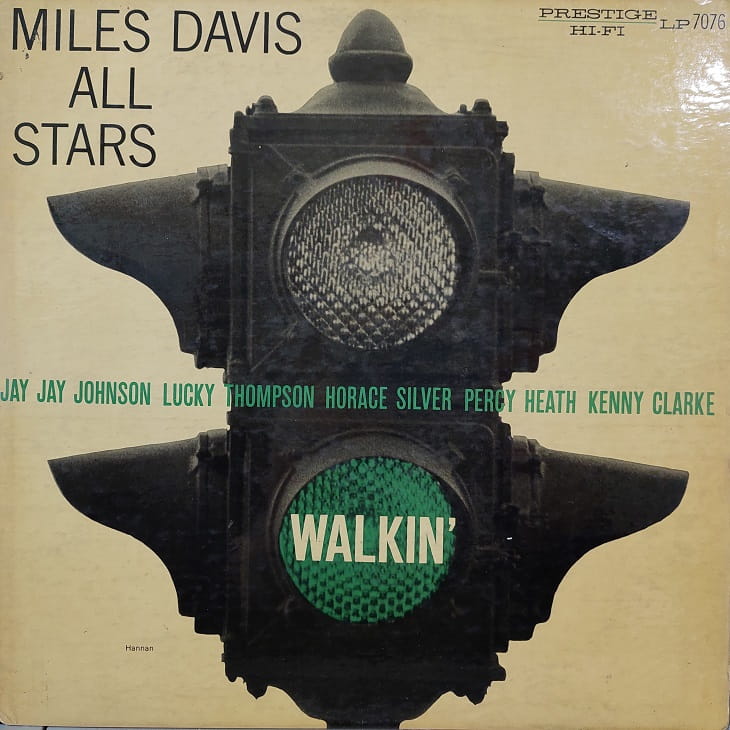 Miles Davis All Stars Walkin' LP USA 1959 Prestige