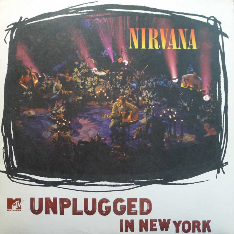 Nirvana, MTV Unplugged in New York, LP 1994 US, DGC, płyta winylowa