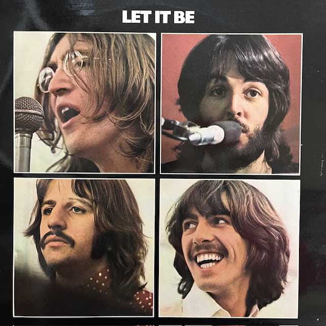 The Beatles Let it be LP 1970 Sweden Apple Records