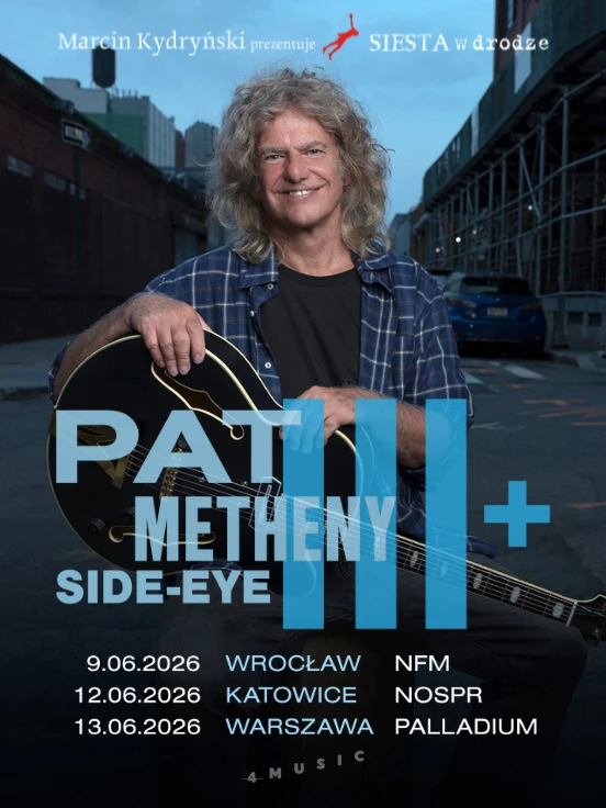 Pat Metheny wraca do Polski! Legenda jazzu zagra trzy koncerty