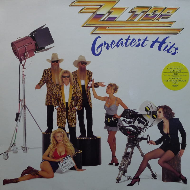 ZZ Top Greatest Hits LP 1992 niemieckie wydanie Warner Bros Records kompilacja 14 hitów