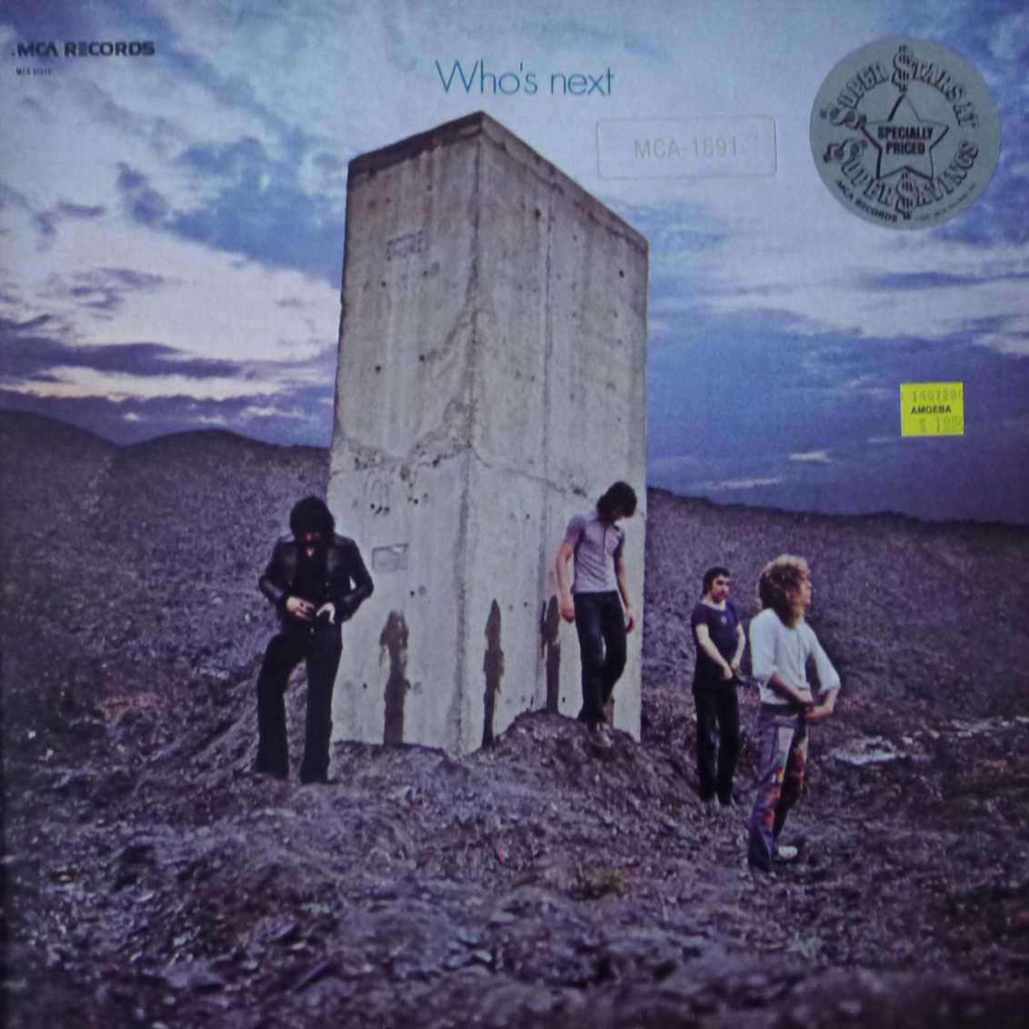 The Who Who's Next LP 1980 USA