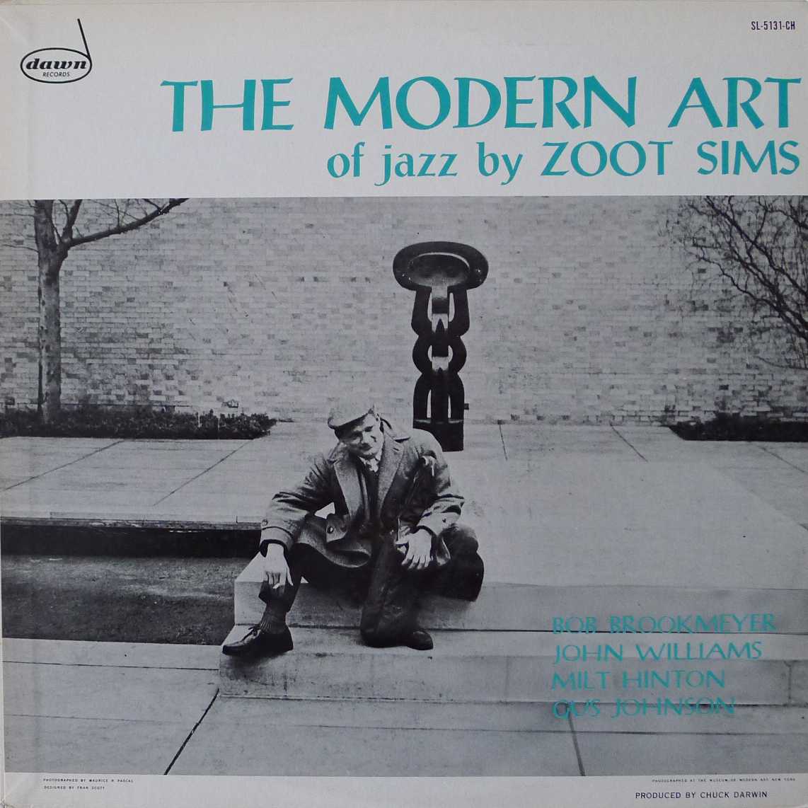 The Modern Art Of Jazz by ZOOT SIMS LP Japan 1975 mono