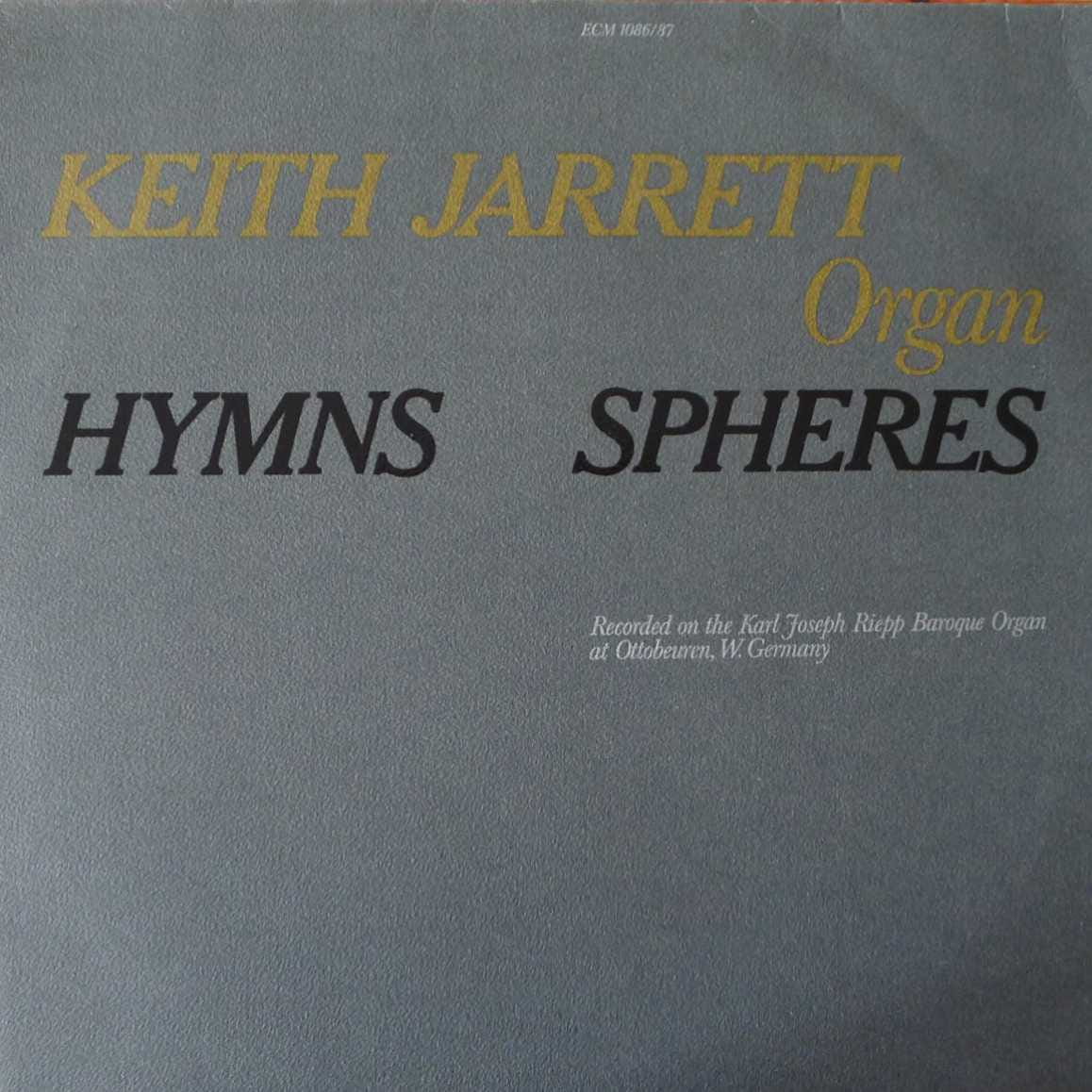 Keith Jarrett Organ Hymns Spheres  2 LP 1976 Germany