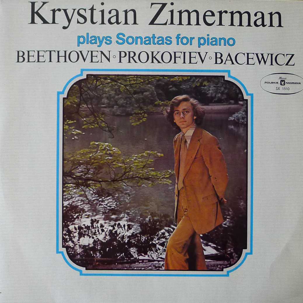 Krystian Zimerman plays Sonatas for piano Beethovenm Prokofiev, Bacewicz LP