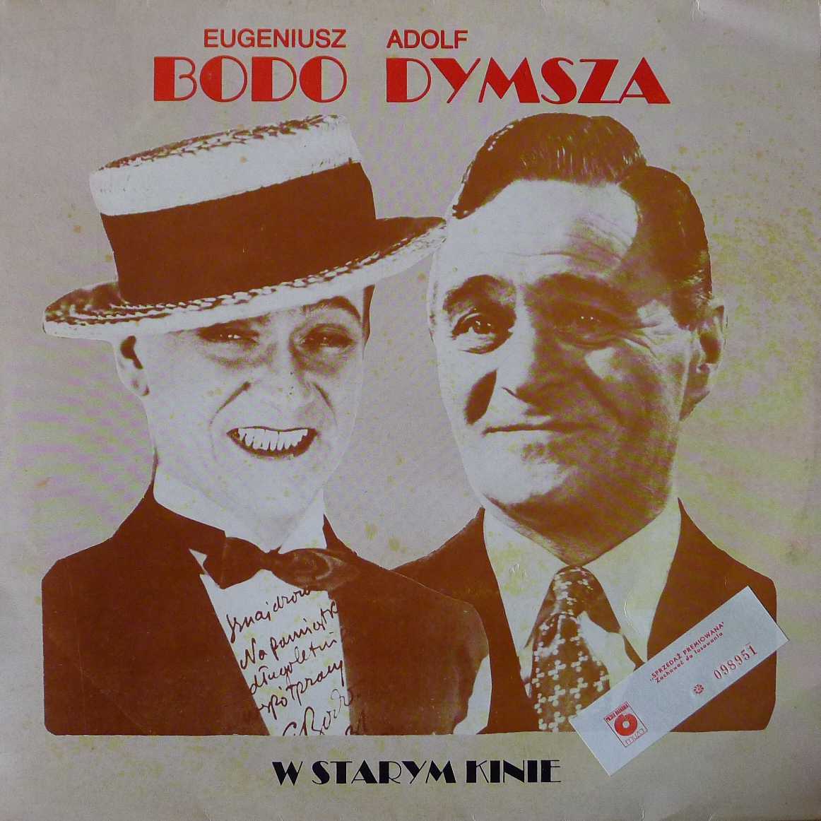 Eugeniusz Bodo, Adolf Dymsza W Starym Kinie LP 1990