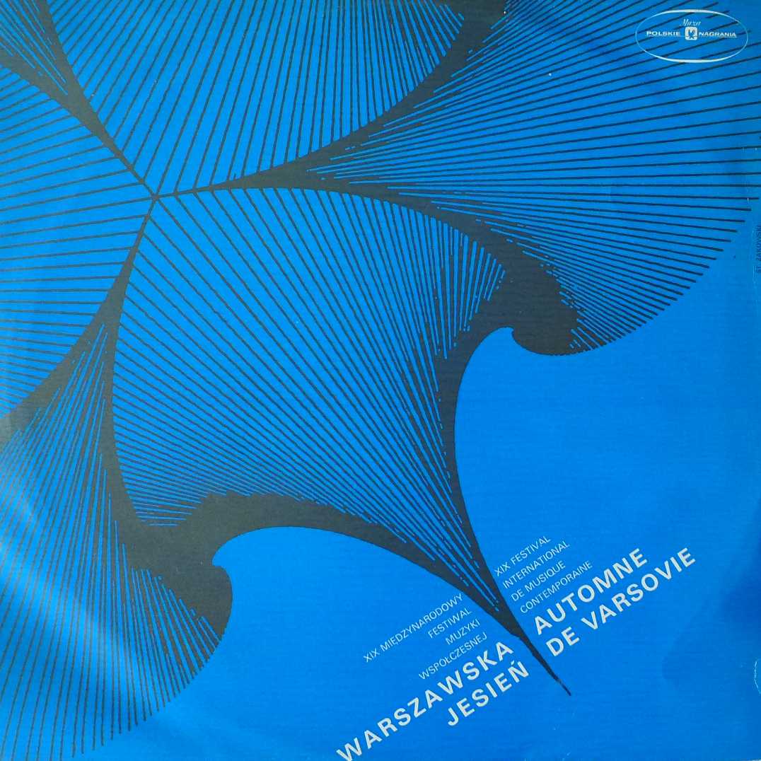 Warszawska Jesień 1975  Kronika Dźwiękowa nr 1 , Bogusław Schaffer, Tomasz Sikorski, Włodzimierz Kotoński LP
