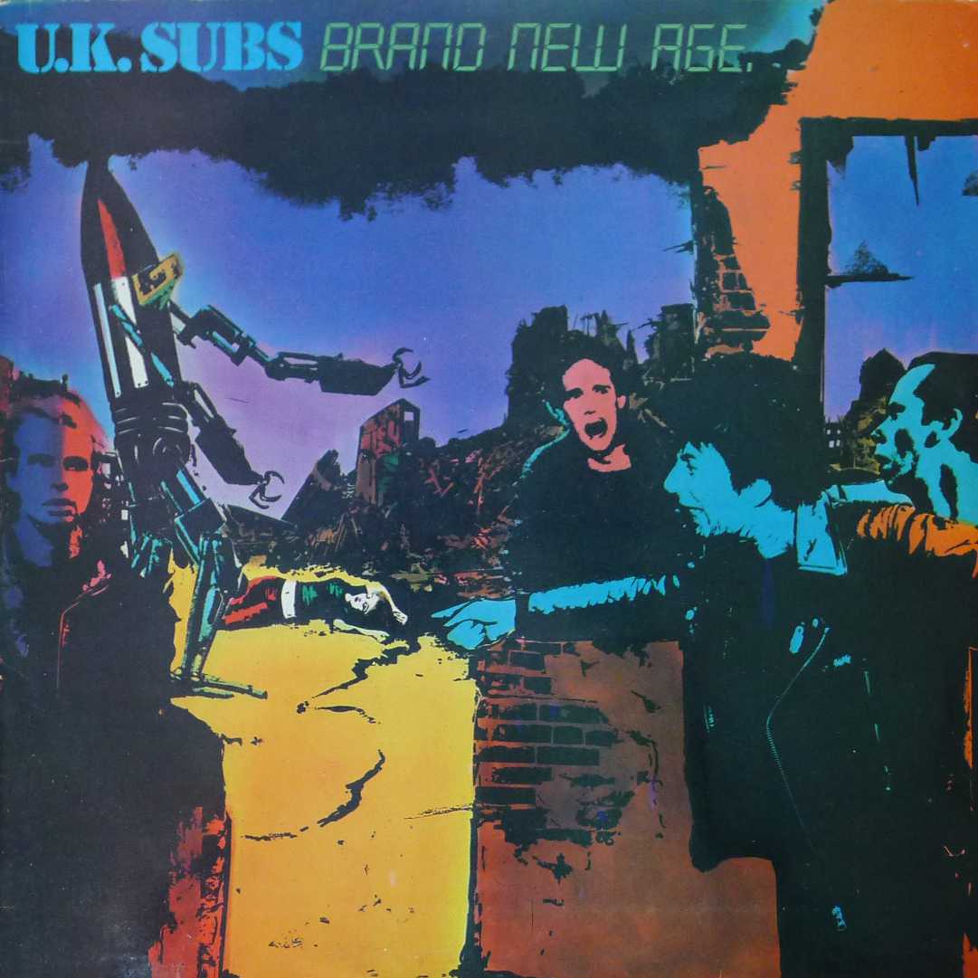 U.K. Subs -Brand New Age LP 1980 UK