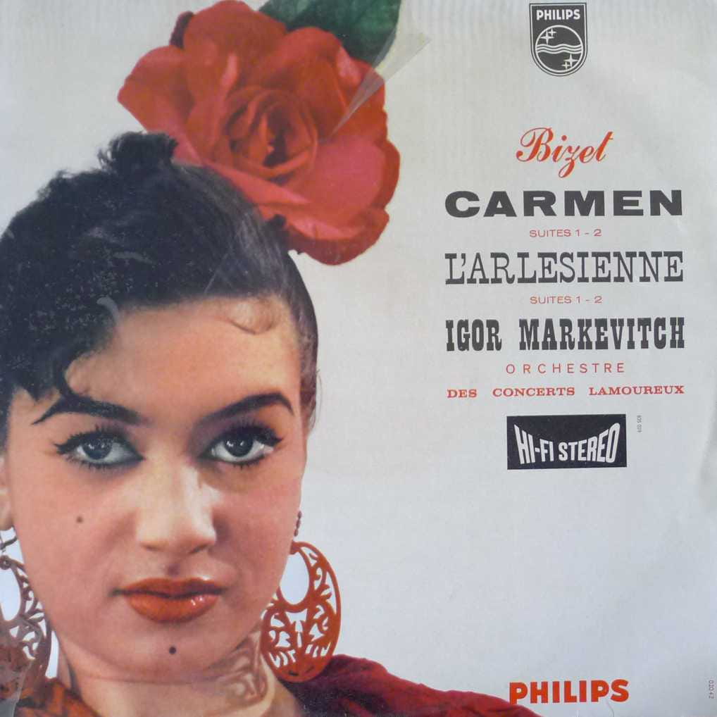 Bizet - Carmen - Suites Nos. 1 & 2 / L'Arlésienne - Suites Nos. 1 & 2, Igor Markevitch , LP Holland 