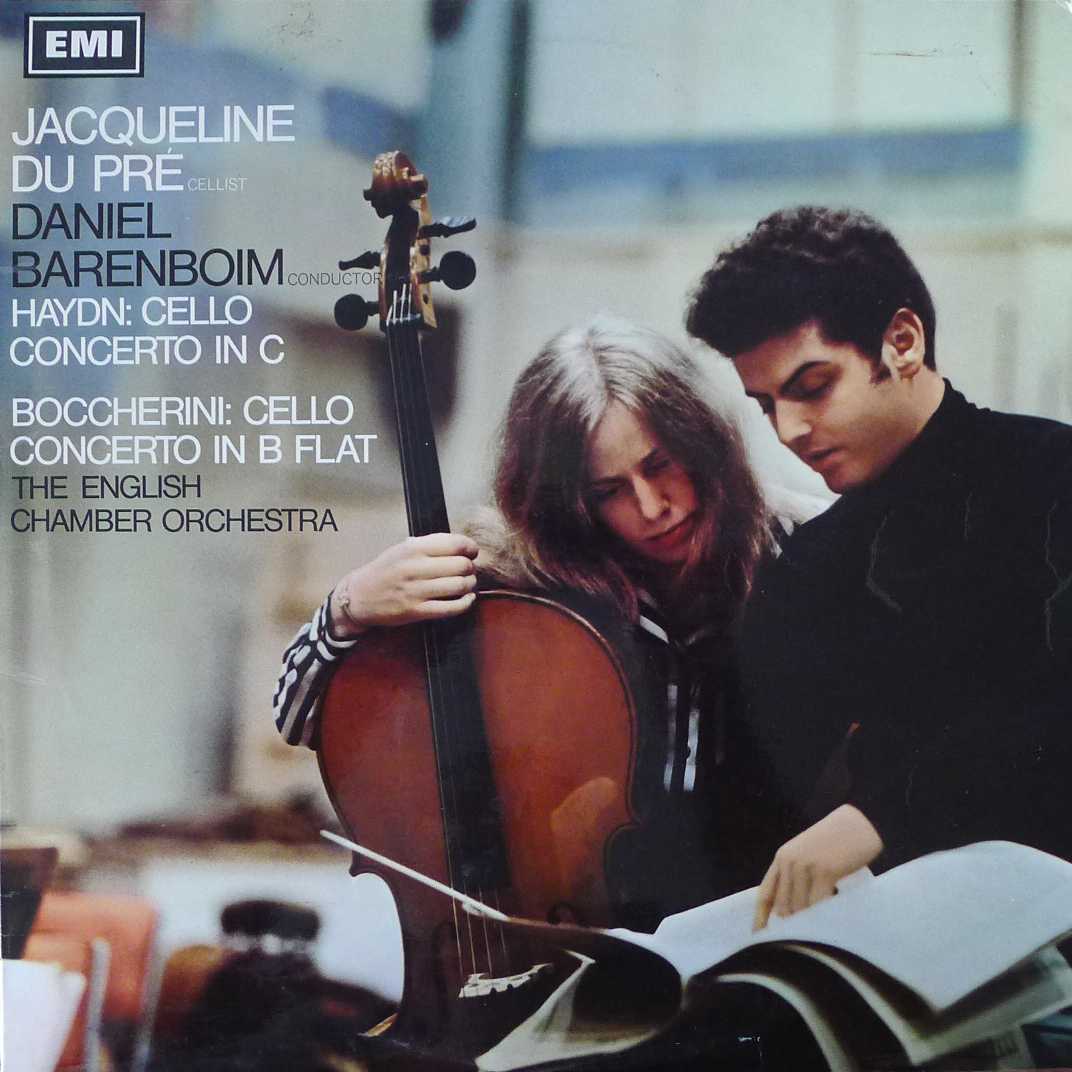 Haydn: Cello Concerto In C / Boccherini: Cello Concerto In B Flat, Jacqueline Du Pré, Daniel Barenboim, LP 1967 UK 