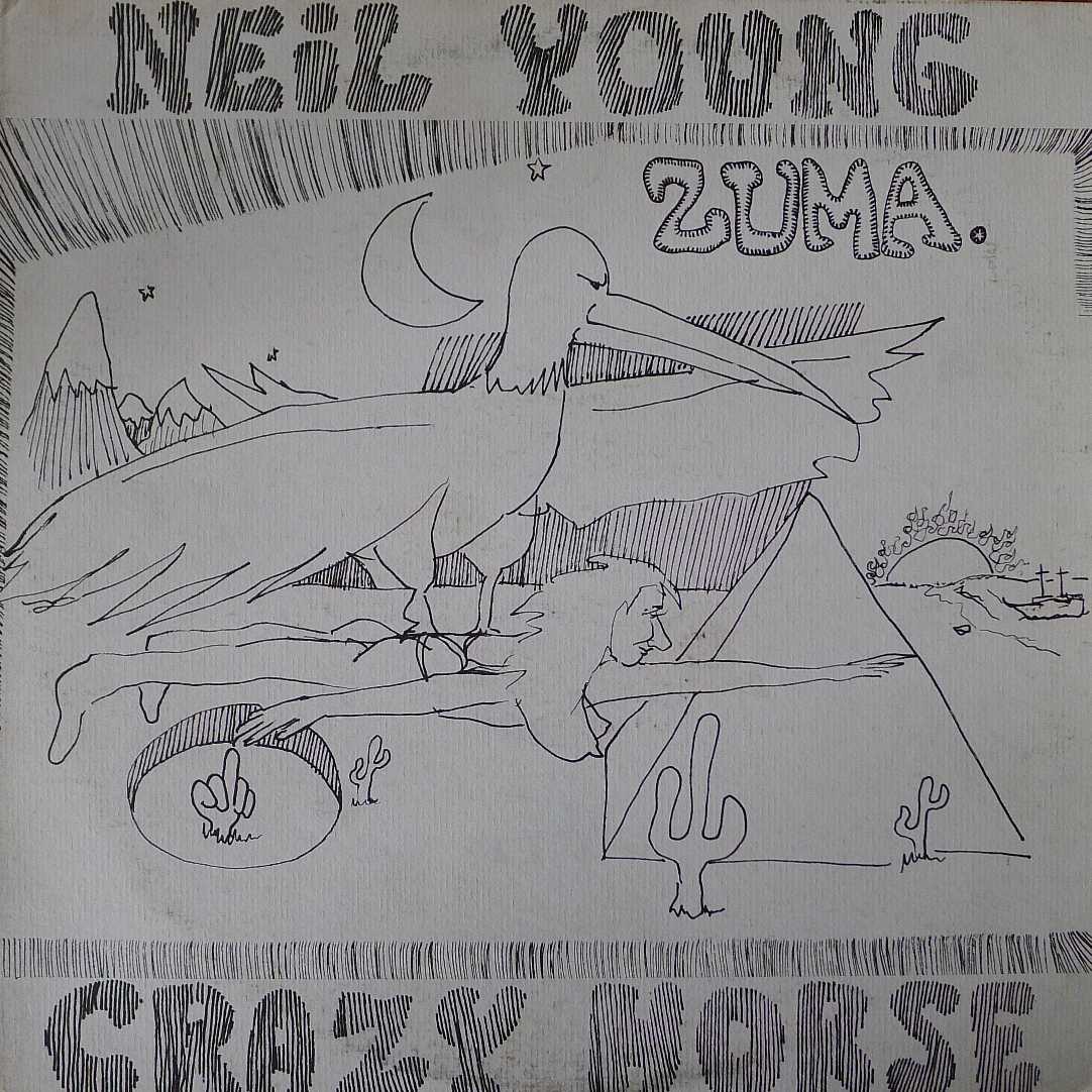 Neil Young with Crazy Horse - Zuma , LP 1975 US