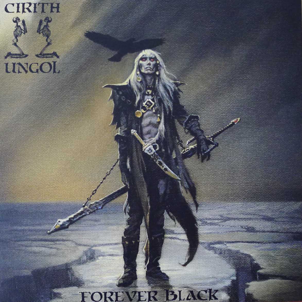 Cirith Ungol - Forever Black, LP 2020 EU , Clear Black Dust Vinyl