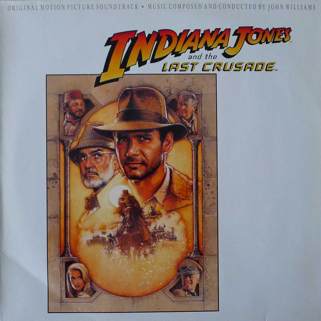 John Williams - Indiana Jones And The Last Crusade (Original Motion Picture Soundtrack), LP 1989 Germany 