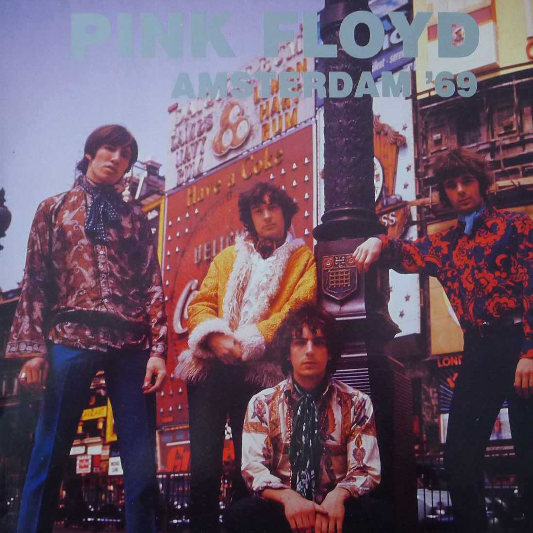 Pink Floyd -   Amsterdam '69, LP 1990 Luxembourg, colour vinyl,    Unofficial Release   