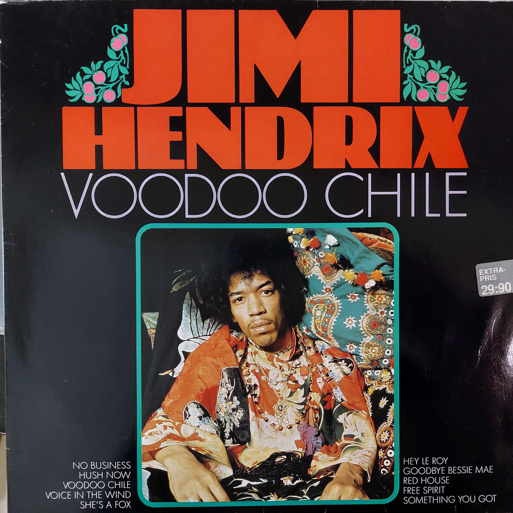 Jimi Hendrix - Voodoo Chile, LP 1988 Holland 
