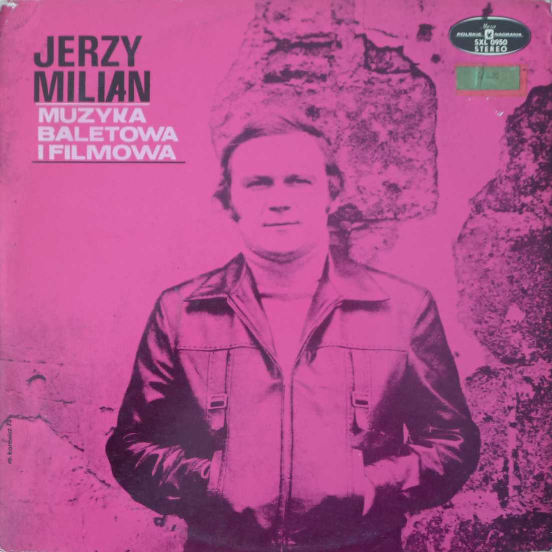 Jerzy Milian -  Muzyka Baletowa I Filmowa , LP 1973 PL polish jazz funk