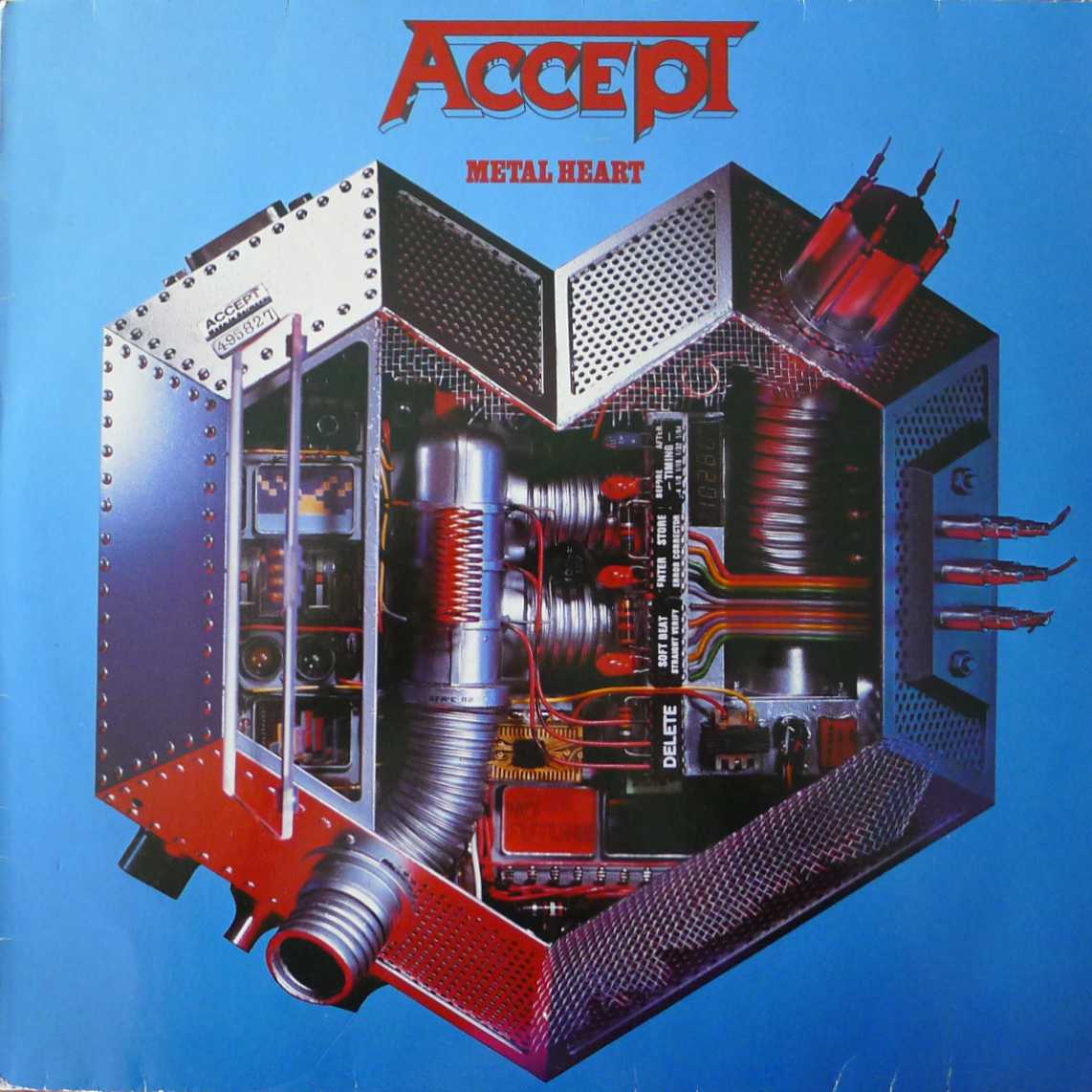 Accept - Metal Heart, LP 1985 Germany , Club Edition 