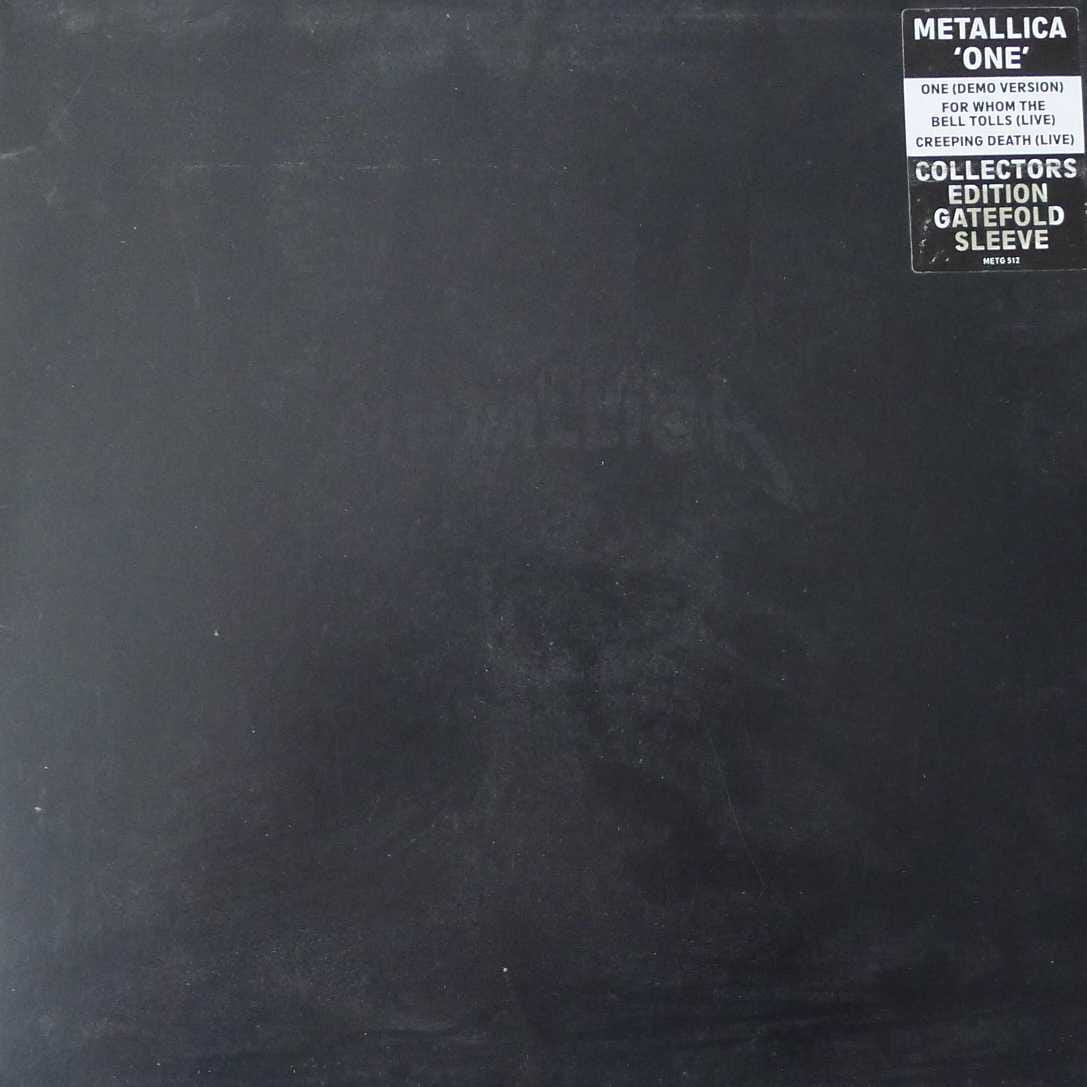 Metallica - One , LP 1989 UK Single , Limited Edition 