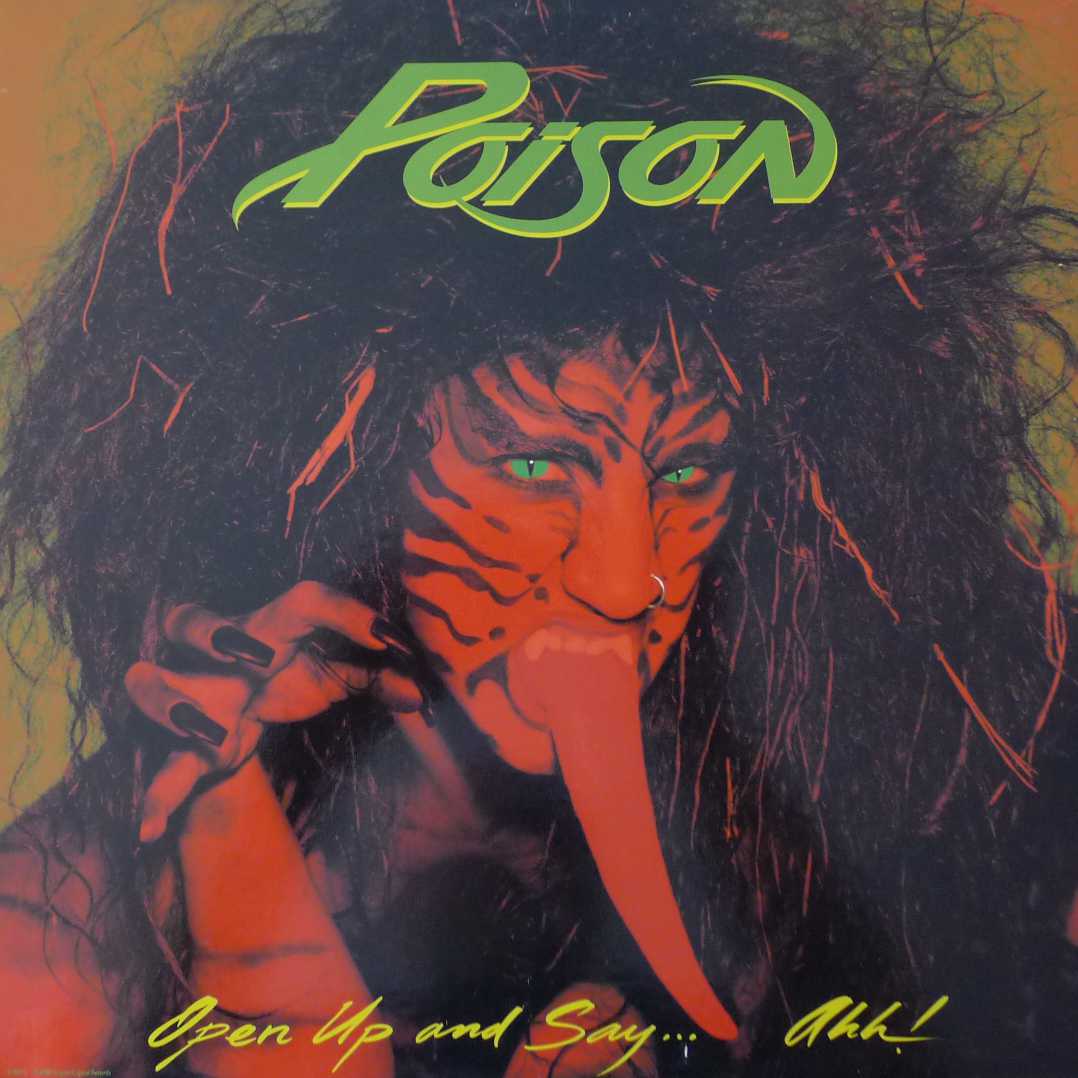 Poison - Open Up And Say ...Ahh!, LP 1988 US 