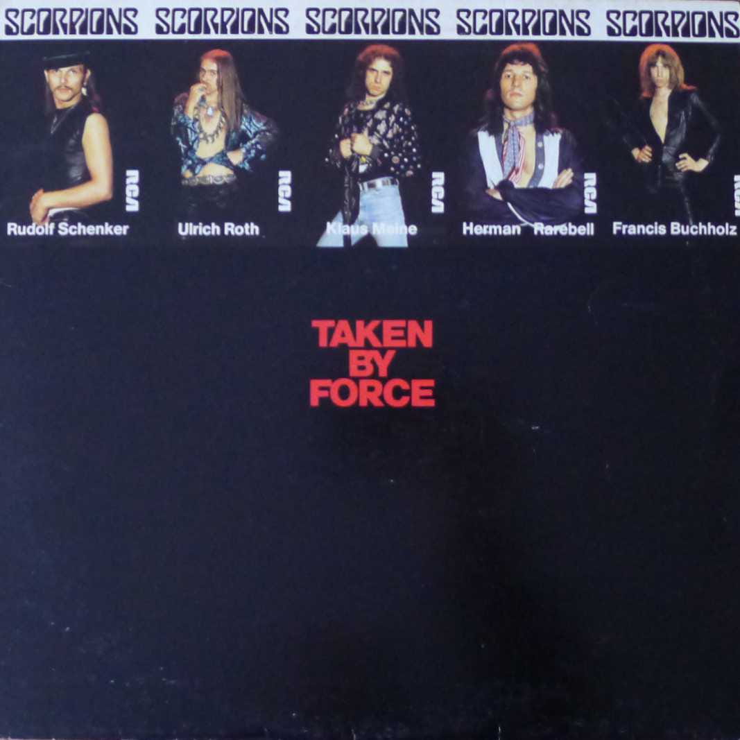 Scorpions - Taken By Force, LP 1977 Germany 
