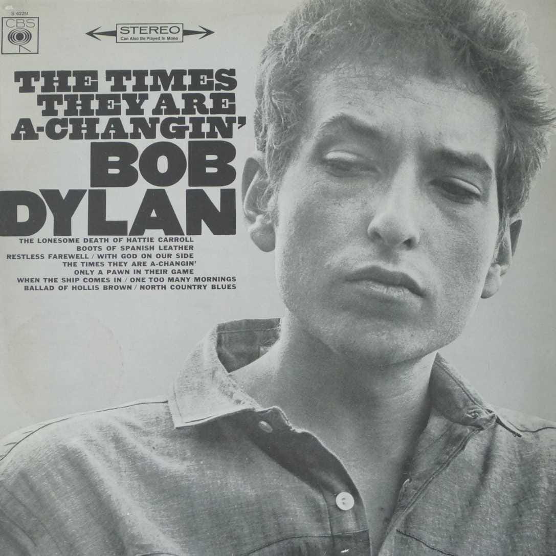 Bob Dylan - The Times They Are A-Changin', LP Holland 