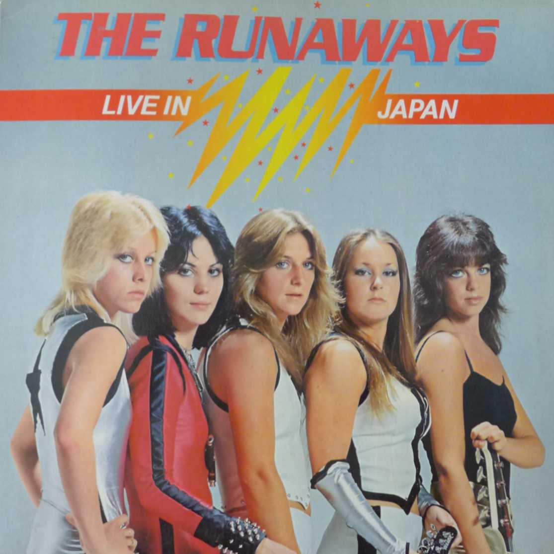 The Runaways -  Live In Japan, LP 1977 Holland 