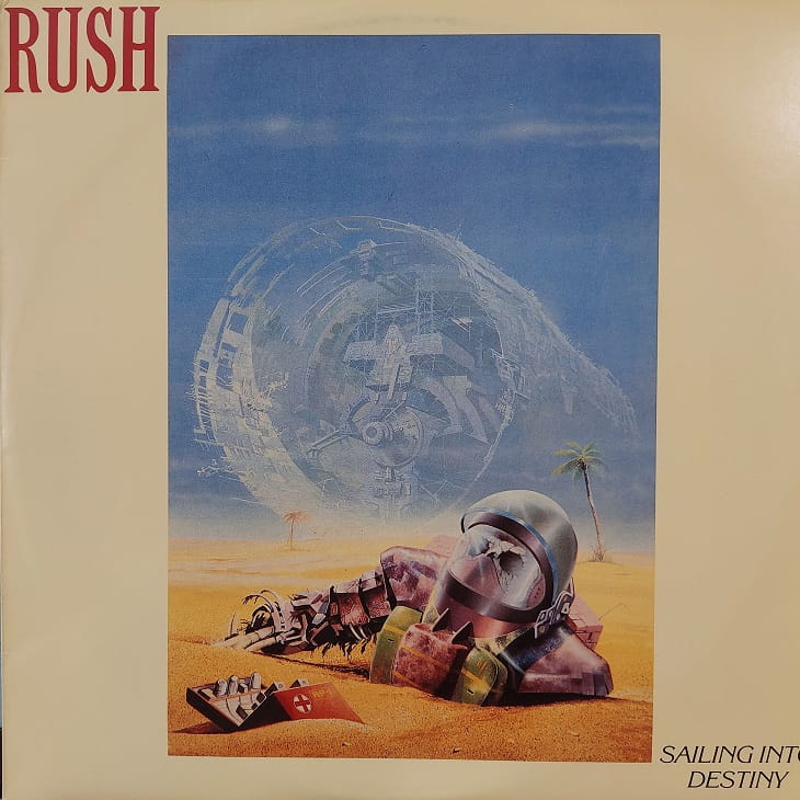  Rush ‎– Sailing Into Destiny 2LP Unofficial 1987 USA
