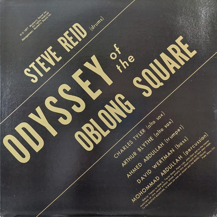  Steve Reid  Odyssey Of The Oblong Square LP USA 1977