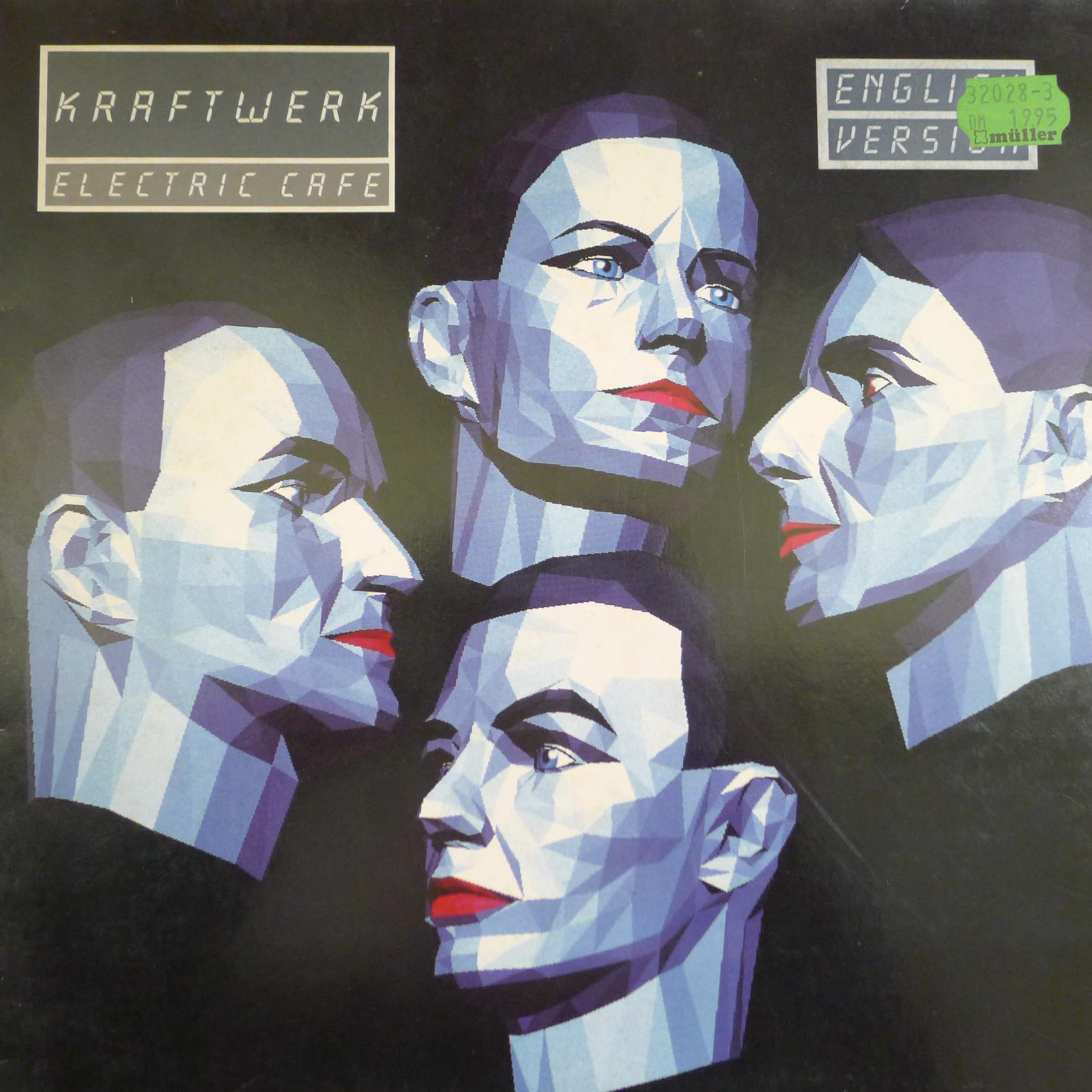  Kraftwerk ‎Electric Cafe / English Version / 1986 