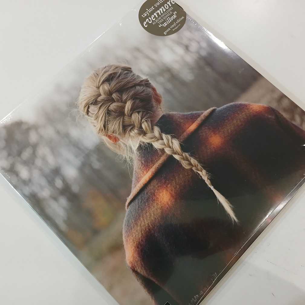 Taylor Swift, Evermore 2LP Nowa, zielona płyta winylowa