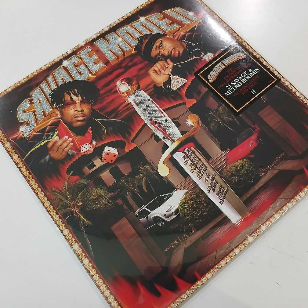 21 Savage & Metro Boomin, Savage Mode II LP Czerwony winyl