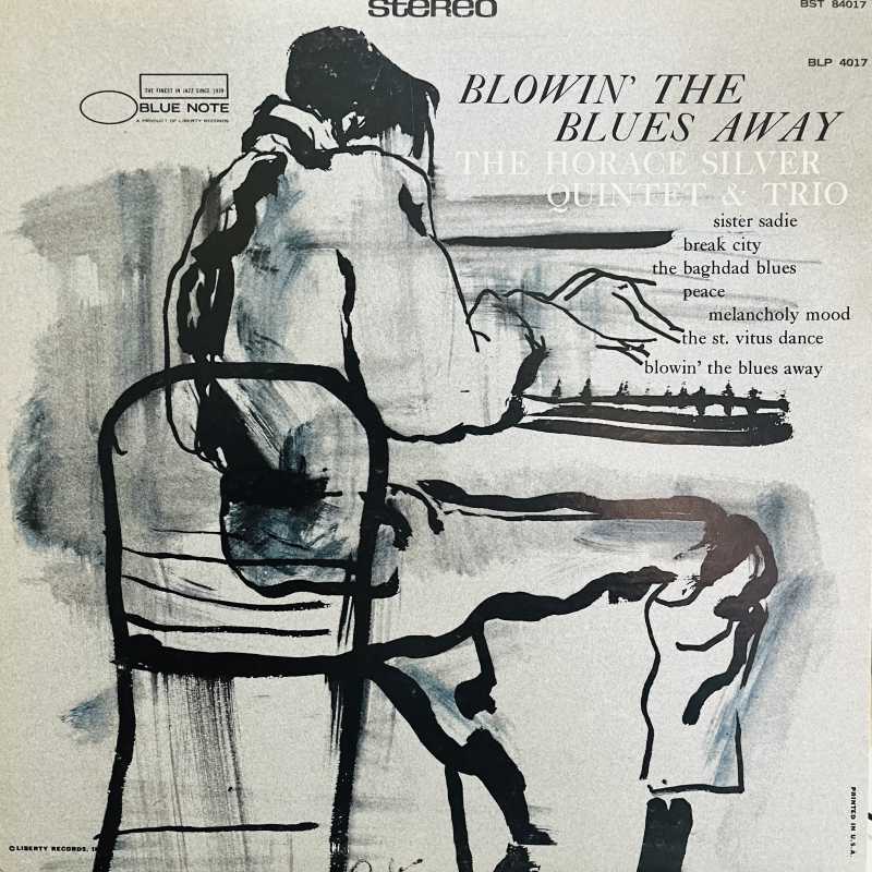 The Horace Silver Quintet & Trio Blowin' The Blues Away LP 1975 US Blue Note