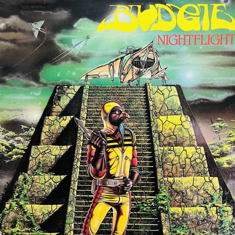 Budgie Nightflight LP 1981 UK RCA 