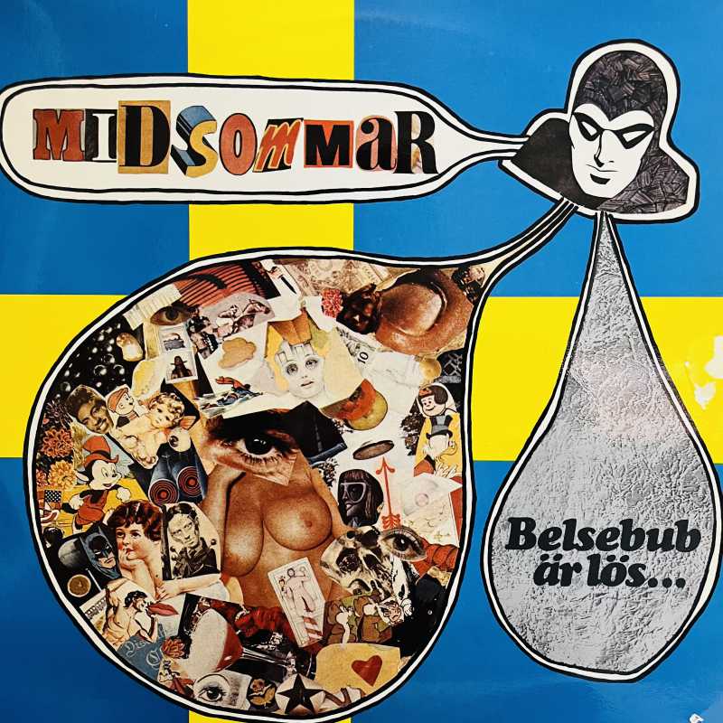 Midsommar  Belsebub Är Lös... LP 1971 Sweden Gazell