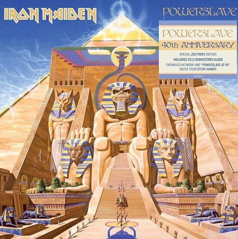 Iron Maiden, Powerslave LP Zoetrope Edition, heavy metal, nowa płyta winylowa