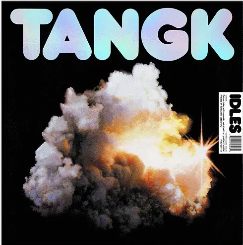IDLES Tangk LP DELUXE Yellow Vinyl Holographic Gatefold Jacket