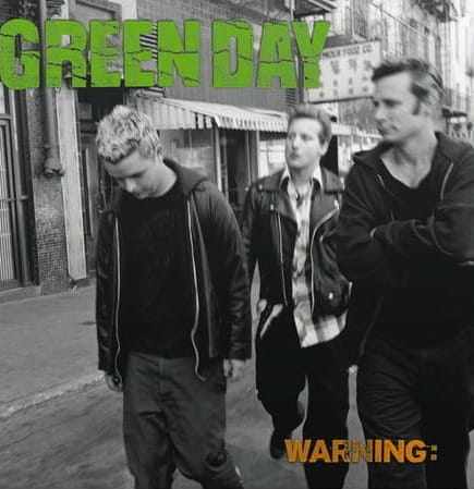 GREEN DAY Warning LP GREEN