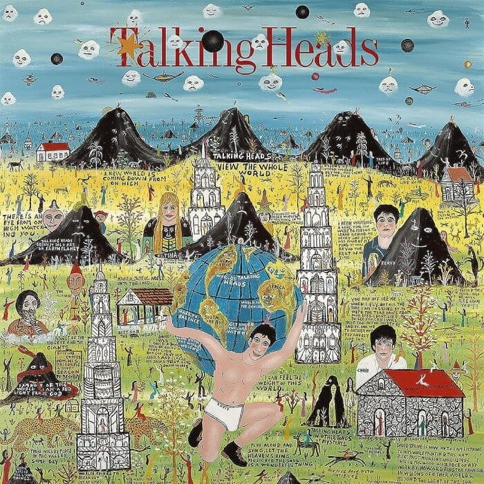 TALKING HEADS Little Creatures LP BLUE VINYL