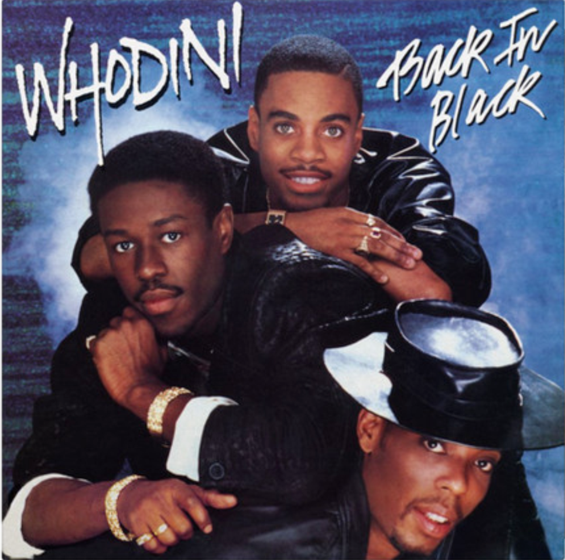 WHODINI Back In Black LP Smokey Colored 