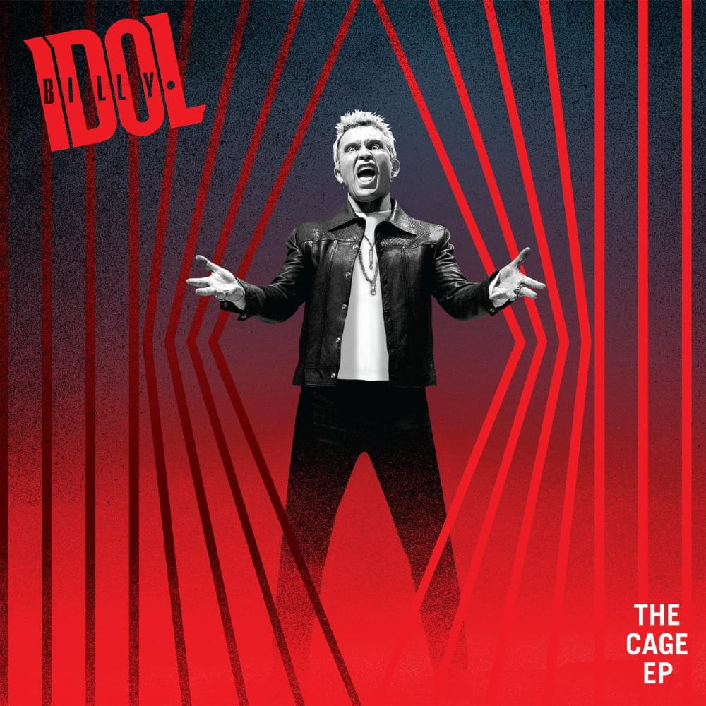 BILLY IDOL The Cage EP LP Red Vinyl