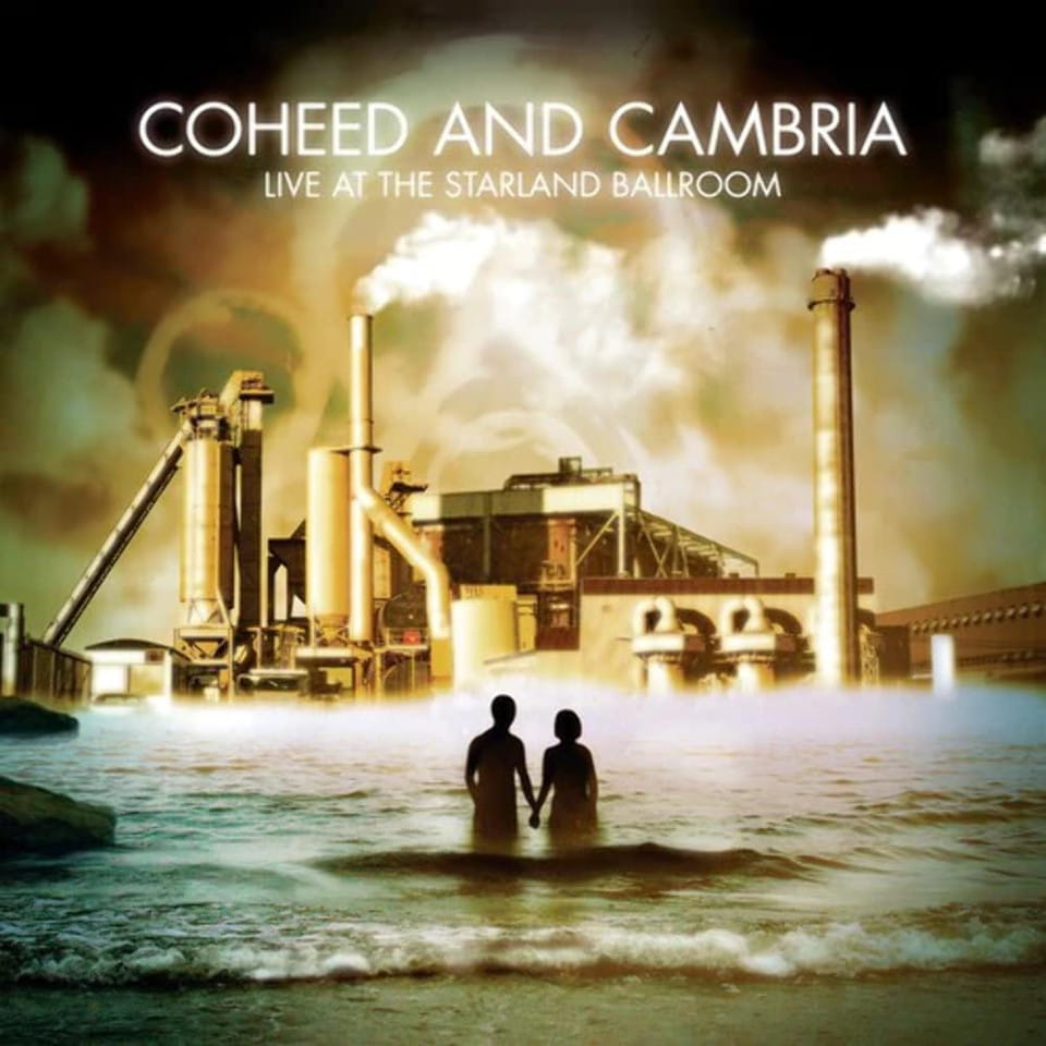 COHEED AND CAMBRIA Live At The Starland Ballroom 2LP COLOURED Solar Flare