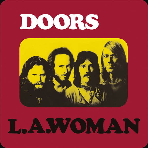The Doors, L.a. Woman LP Żółty winyl
