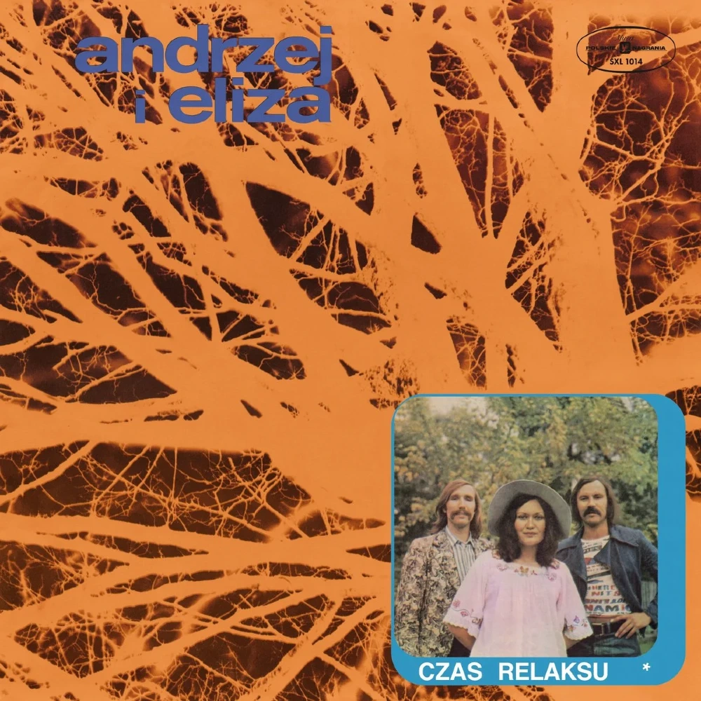 ANDRZEJ I ELIZA Czas Relaksu LP Transparent Orange