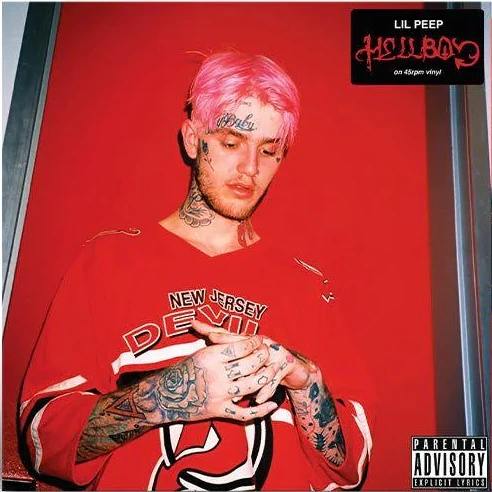 Lil Peep, Hellboy 2LP LTD Fire Red