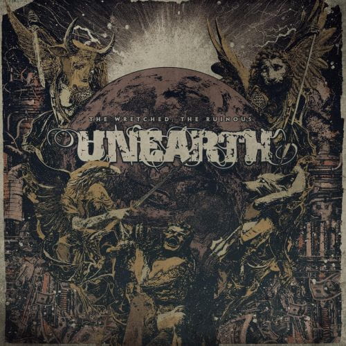 Unearth, The Wretched; The Ruinous LP Transparent red