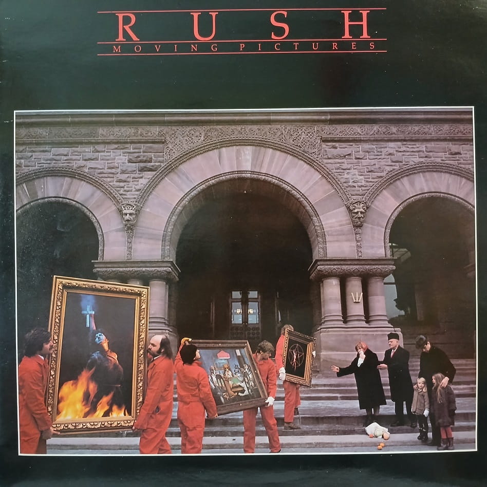Rush  Moving Pictures LP 1981 Sweden Mercury