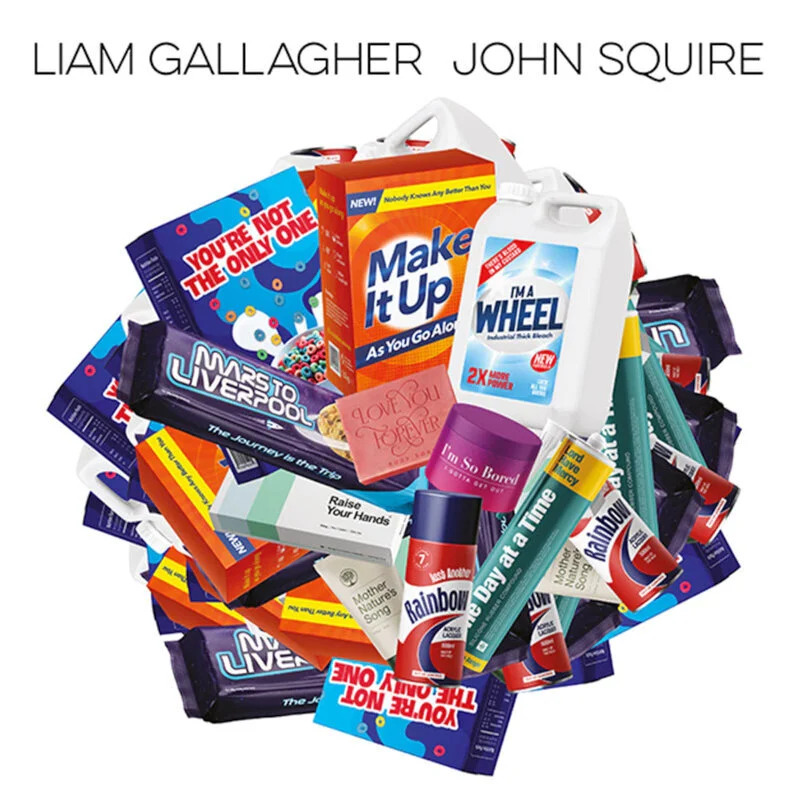 LIAM GALLAGHER & JOHN SQUIRE Liam Gallagher & John Squire LP Biały winyl
