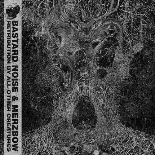 BASTARD NOISE & MERZBOW Retribution By All Other Creatures 2LP Silver