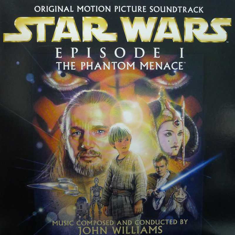 John Williams – Star Wars - Episode I: The Phantom Menace (Original Motion Picture Soundtrack) 2LP Picture Disc 1999 EU Sony Classical